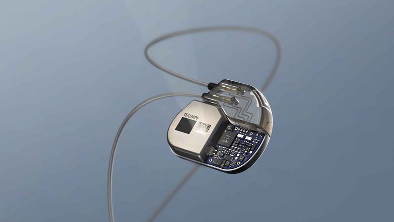 Lasermarkierter Herzschrittmacher