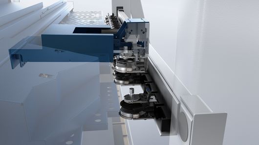 SheetMaster, integrierter Werkzeugwechsler