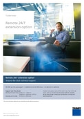 Ulotka „Całodobowe zdalne rozszerzenie i ryczałt za stanowisko”
