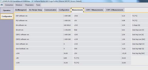 User-friendly software PVD Power