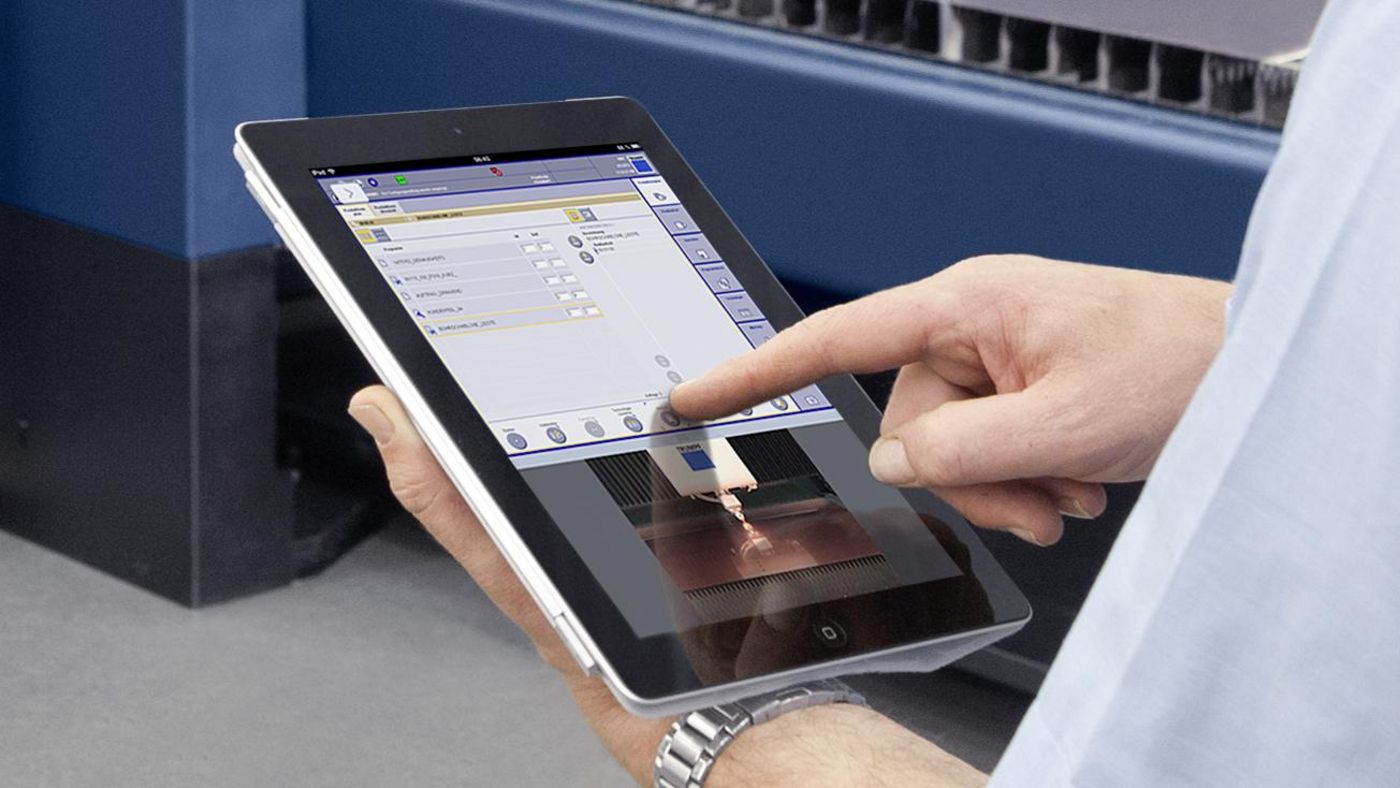 TRUMPF MobileControl app