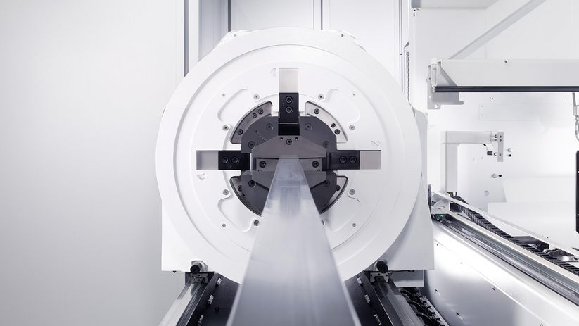 TruLaser Tube 3000 fiber, minimum setup time