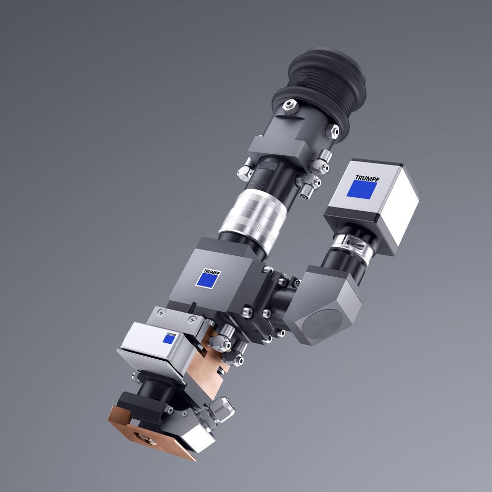 Óptica de enfoque BEO D35 para soldadura con láser de estado sólido