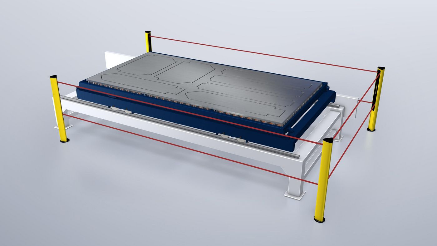 Sorting and slat cleaning station