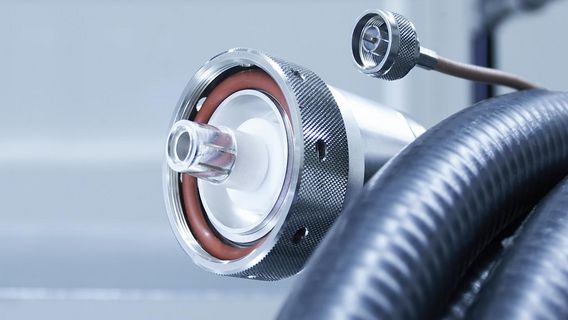 Cabo coaxial para transmissão de potência específica