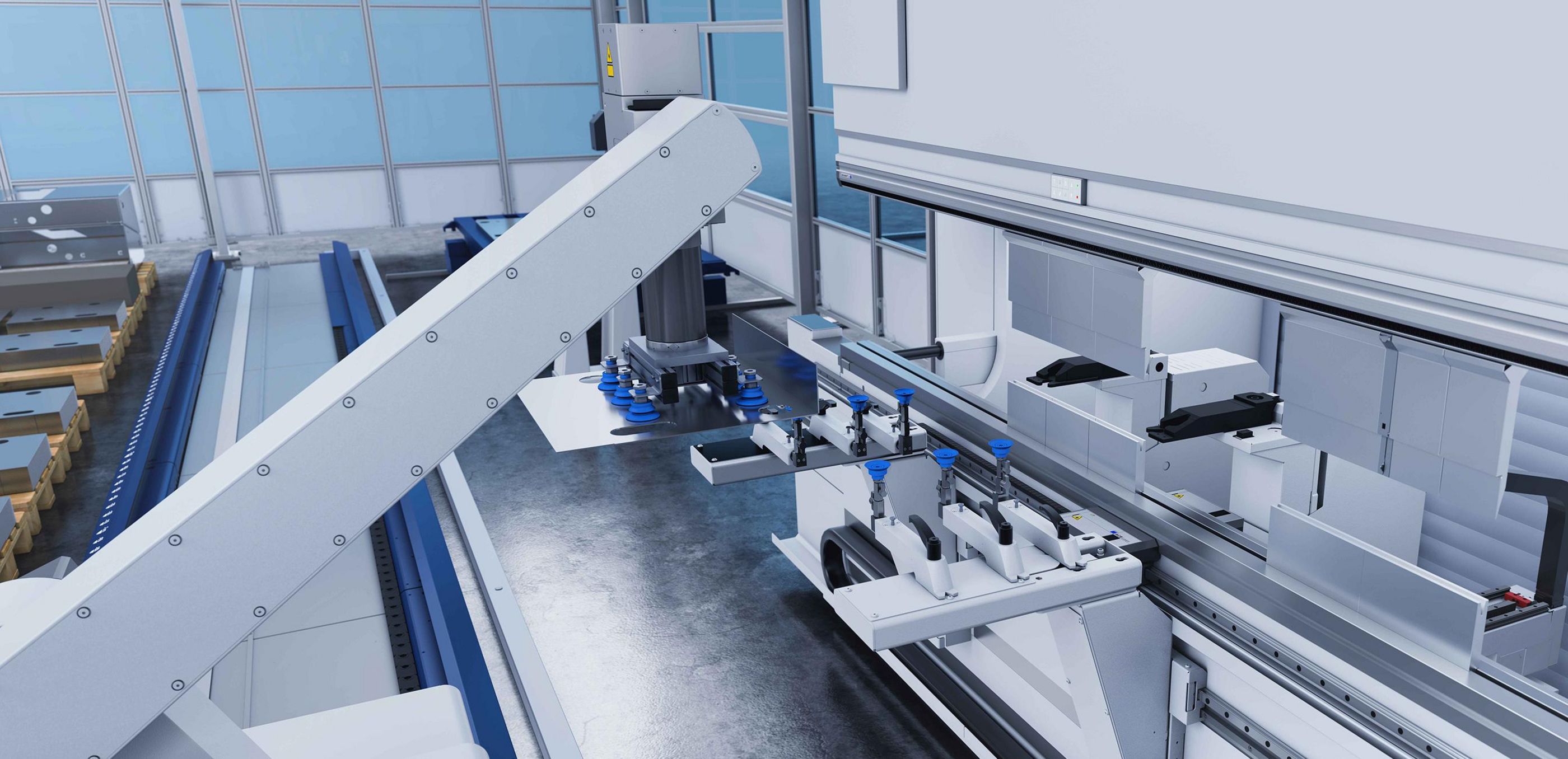 TruBend Cell 5000 met zuigergrijper