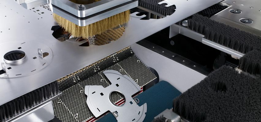 TruMatic 7000, clapetă de piese