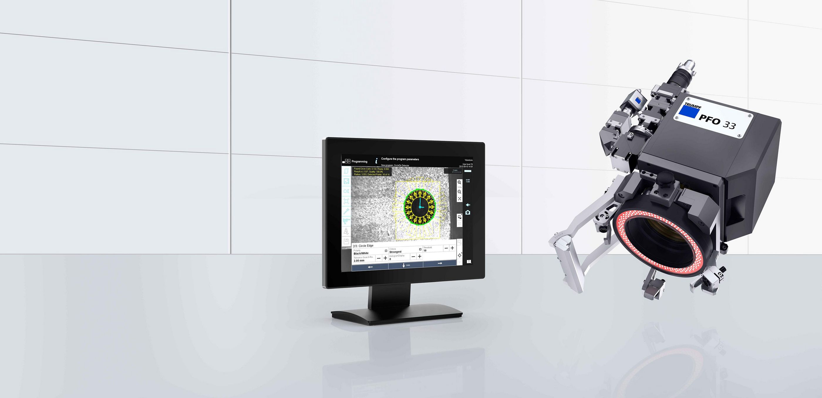 절단 및 용접 애플리케이션을 위한 센서 시스템 영상처리