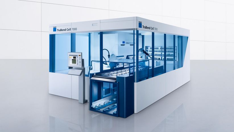 TruBend Cell 7000, innovative Highspeed-Biegezelle