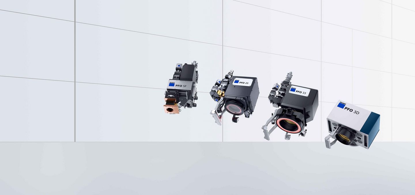 Programmierbare Fokussieroptiken von TRUMPF aus einen Blick