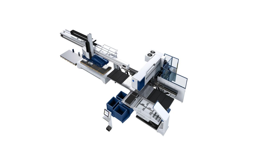 TruPunch 5000 so SheetMaster, SortMaster Box, GripMaster a ToolMaster Linear