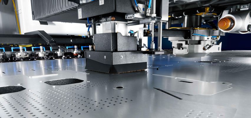 Lasersnijkop van een TruMatic 5000