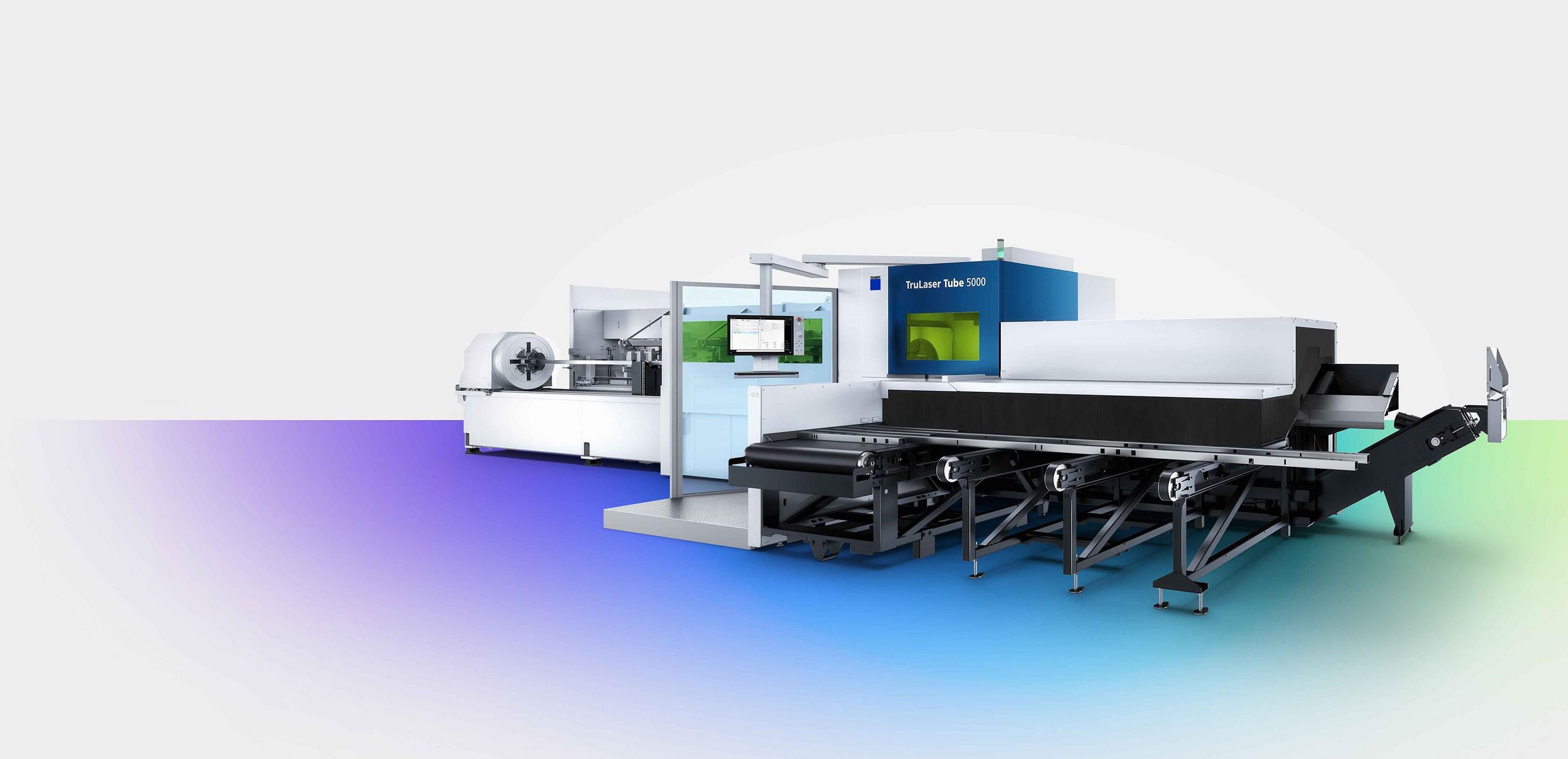 TruLaser Tube 5000 with part-removal station