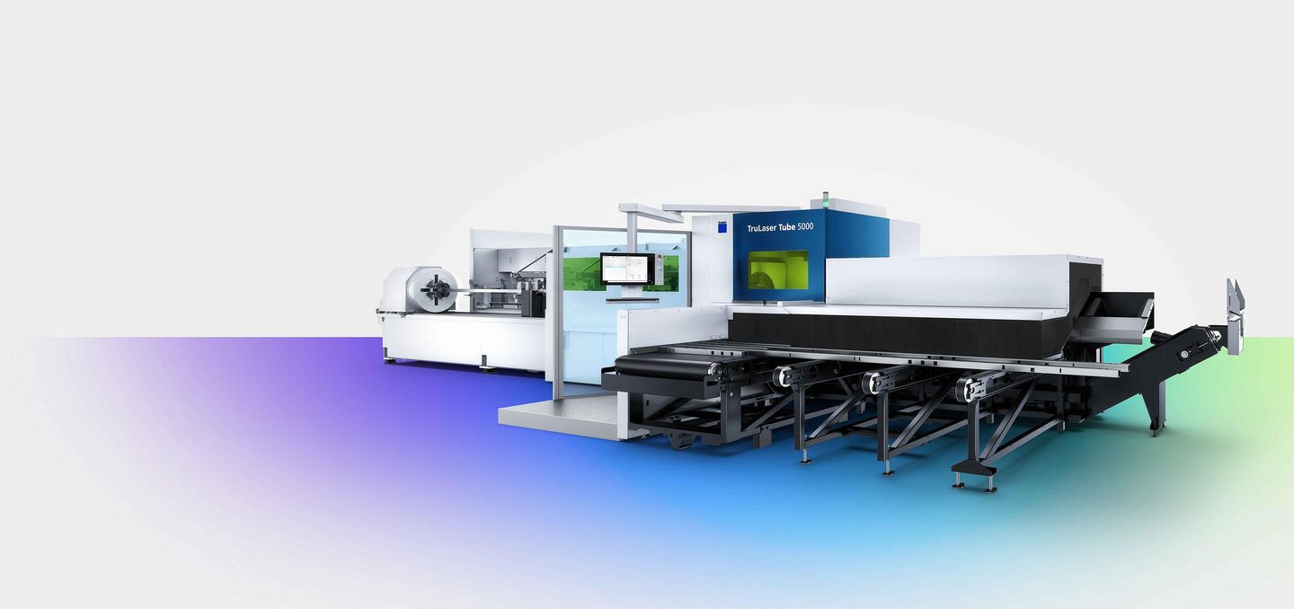 TruLaser Tube 5000 with part-removal station
