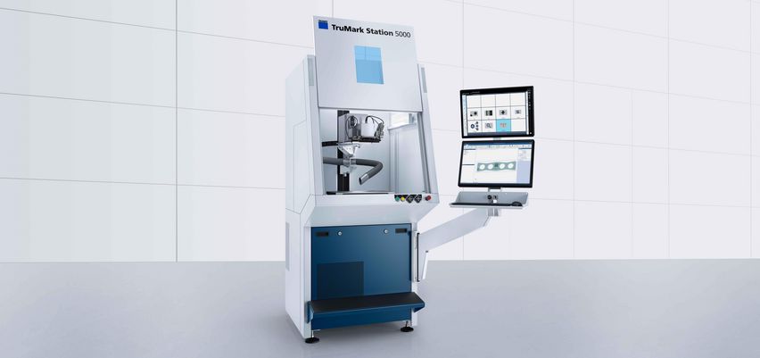 帶有內置 TruMark 雷射器的 TruMark Station 5000