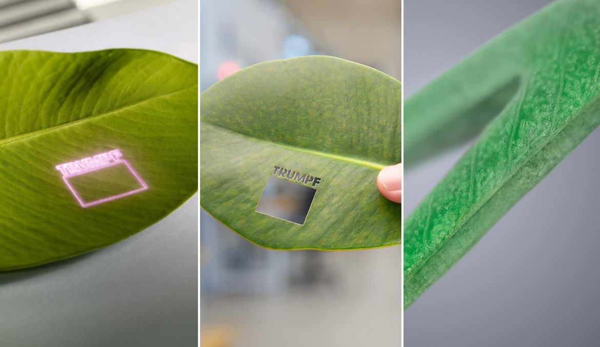 TruMicro-toepassingsfoto organisch materiaal