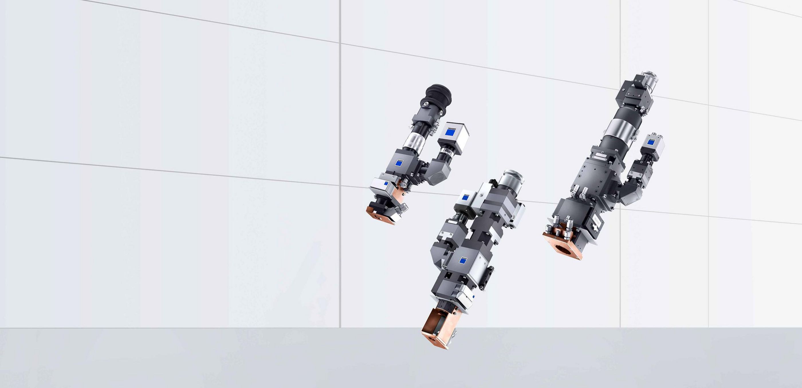 TRUMPF Fokussieroptiken auf einem Bild