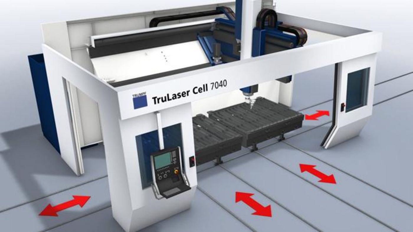 Linearwechsler der TruLaser Cell Serie 7000