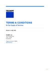 TRUMPF Limited Terms and Conditions for the Supply of Services
