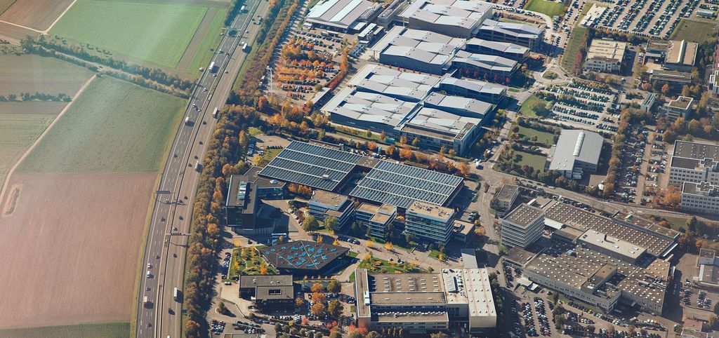 Luftbild TRUMPF Ditzingen